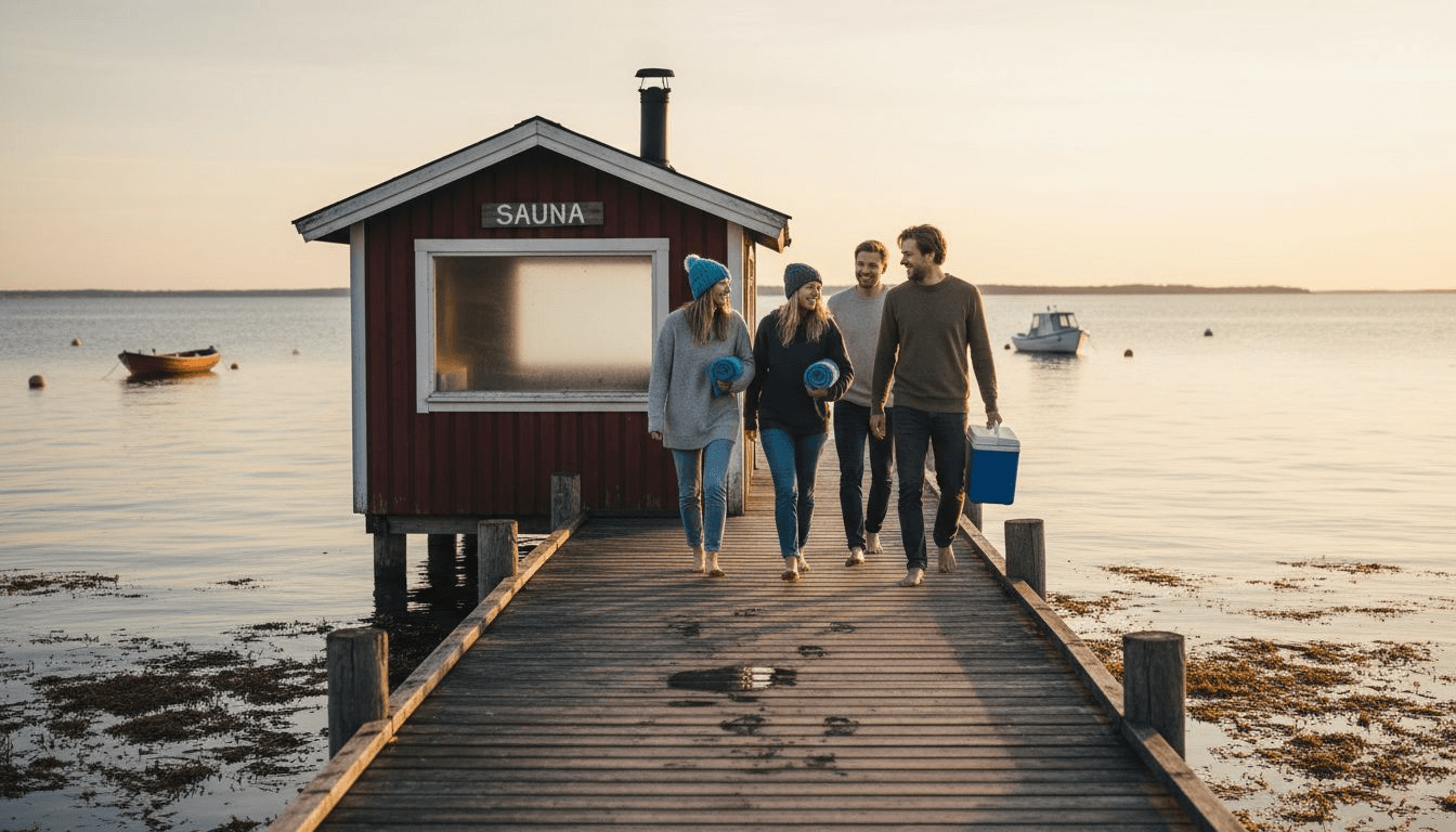 Vinkkejä saunailtaan Helsingissä merellisillä saunoilla 2026